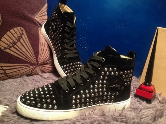 Christian Louboutin High-Top Fashion Men Shoes--007